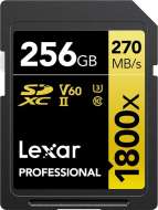 Lexar SDXC Professional 1800x UHS-II U3 256GB - cena, porovnanie