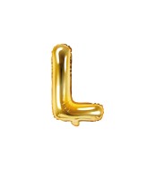 Party Deco Fóliový balón L - zlatý - cena, porovnanie