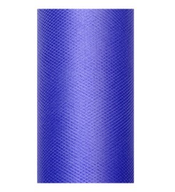 Party Deco Dekoračný tyl námornická modrá 0,3 x 9 m