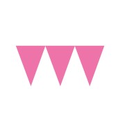 Amscan Girlanda - trojuholníky ružové - cena, porovnanie