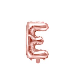 Party Deco Fóliový balón E - ružové zlato