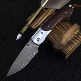 Dellinger Mushroom Killer VG10 Damascus