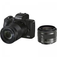 Canon EOS M50 Mark II + EF-M 15-45mm IS STM + EF-M 55-200mm - cena, porovnanie