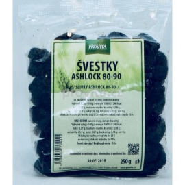 Provita Slivky ashlock sušené 80-90 250g