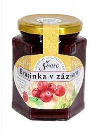 Švorc Pečený čaj Brusinka v zázvore 275ml