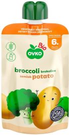 Novofruct Ovko BIO kapsička brokolica so zemiakmi 90g