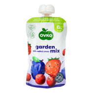 Novofruct Ovko kapsička ovocné pyré záhradná zmes 120g - cena, porovnanie
