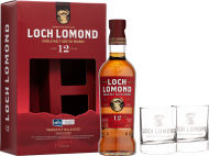 Loch Lomond 12y + 2 poháre 0,7l - cena, porovnanie