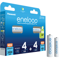 Panasonic Eneloop HR6 AA 2000mAh + HR03 AAA 800mAh - cena, porovnanie