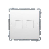 Kontakt Simon Kryt zásuvky 2x RJ45/RJ12 Basic modul - cena, porovnanie