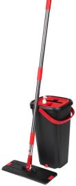 MagicHome Mop QuickShine plochý s 8 lit. žmýkacím vedrom