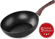 MagicHome Wok Black Marble Line 28cm - cena, porovnanie