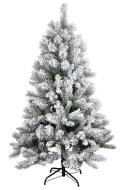 MagicHome Vianočný stromček jedľa Harry zasnežený 150 cm