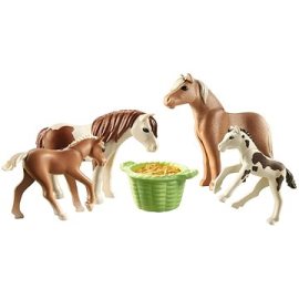 Playmobil 71000 2.Islandské pony s hŕbami