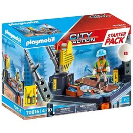 Playmobil 70816 Starter Pack Stavba s lanovým navijákom