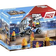 Playmobil 70820 Starter Pack Kaskadérska show so štvorkolkou a ohnivou rampou - cena, porovnanie