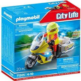 Playmobil 71205 Záchranný motocykel s blikajúcim svetlom