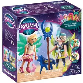 Playmobil 71236 Crystal a Moon Fairy s tajomnými zvieratami