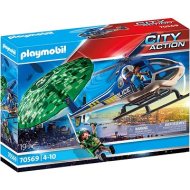 Playmobil 70569 Policajný vrtuľník: Prenasledovanie padáka - cena, porovnanie