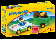 Playmobil 70181 Auto s prepravníkom na koňa - cena, porovnanie