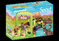 Playmobil Spirit 70120 Konský box Snips & Seňor Carrots - cena, porovnanie