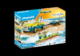 Playmobil Family Fun 70436 Plážové auto s lodným prívesom