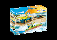 Playmobil Family Fun 70436 Plážové auto s lodným prívesom - cena, porovnanie