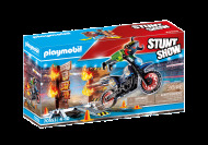 Playmobil Stuntshow 70553 Kaskadérska show Motorka s ohnivou stenou - cena, porovnanie