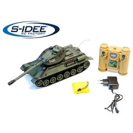 S-Idee Bojujúci tank T34 2,4 GHz s infra delom 1:28