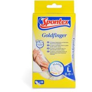 Spontex Goldfinger latexové rukavice 10ks - cena, porovnanie