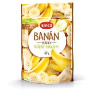 Emco Mrazom sušený banán 40g - cena, porovnanie