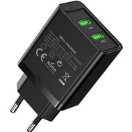 Vention 2-Port USB (A+A) Wall Charger 18W - cena, porovnanie