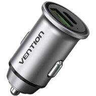 Vention Two-Port USB A+C (18W/20W) Car Charger - cena, porovnanie