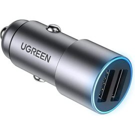 Ugreen 24W Dual USB-A Car Charger