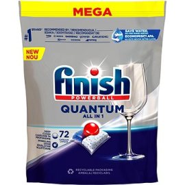 Reckitt Benckiser Finish Quantum All in 1 72ks