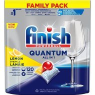 Reckitt Benckiser Finish Quantum All in 1 Lemon Sparkle 120ks - cena, porovnanie