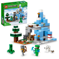 Lego Minecraft 21243 Ľadové hory - cena, porovnanie