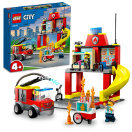 Lego City 60375 Hasičská stanica a auto hasičov - cena, porovnanie