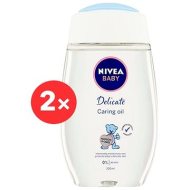 Nivea Baby Caring Oil 2x200ml - cena, porovnanie