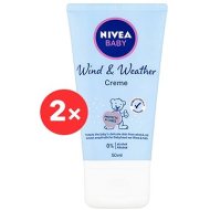 Nivea Baby Wind & Weather 2x50ml - cena, porovnanie