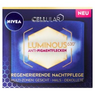 Nivea Cellular Luminous 630 Antispot Night Creme 50ml - cena, porovnanie