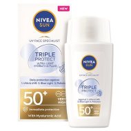 Nivea Sun Tripple Protect Creme SPF50+ 40ml - cena, porovnanie