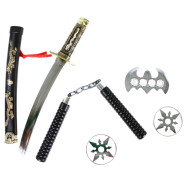 Rappa Japonský meč katana s príslušenstvom - cena, porovnanie