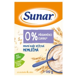 Sunar Prvá kaša ryžová nemliečna 220g