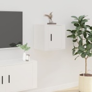 vidaXL Nástenná TV skrinka biela 40x34,5x40 cm - cena, porovnanie
