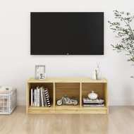 vidaXL TV skrinka 104x33x41 cm borovicový masív - cena, porovnanie