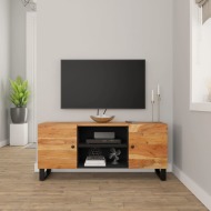 vidaXL TV skrinka 105x33x46 cm akáciový masív - cena, porovnanie