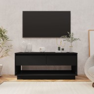 vidaXL TV skrinka čierna 102x41x44 cm drevotrieska - cena, porovnanie