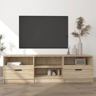 vidaXL TV skrinka dub sonoma 150x33,5x45 cm spracované drevo - cena, porovnanie