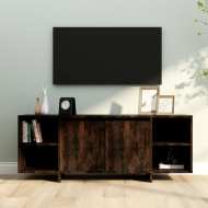 vidaXL TV skrinka hnedý dub 130x35x50 cm drevotrieska - cena, porovnanie
